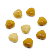 Load image into Gallery viewer, Yellow Aventurine Heart Necklace