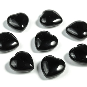 Black Obsidian Heart Necklace