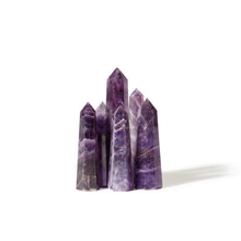 Load image into Gallery viewer, AMETHYST POINT HEALING •WISDOM•RELEASING STRESS