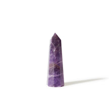 Load image into Gallery viewer, AMETHYST POINT HEALING •WISDOM•RELEASING STRESS