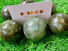 Load image into Gallery viewer, Labradorite Crystal Sphere