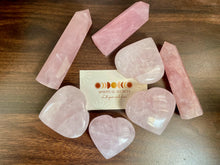 Load image into Gallery viewer, Rose Quartz Heart Shaped Heart Stone