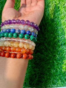 7 Chakra Healing Bracelet Sets