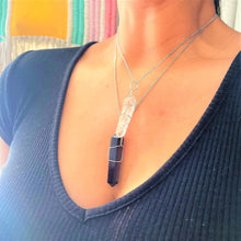 Load image into Gallery viewer, Crystal Points Pendant Necklace