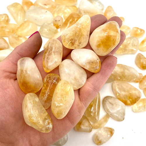 Citrine Tumbled Stone