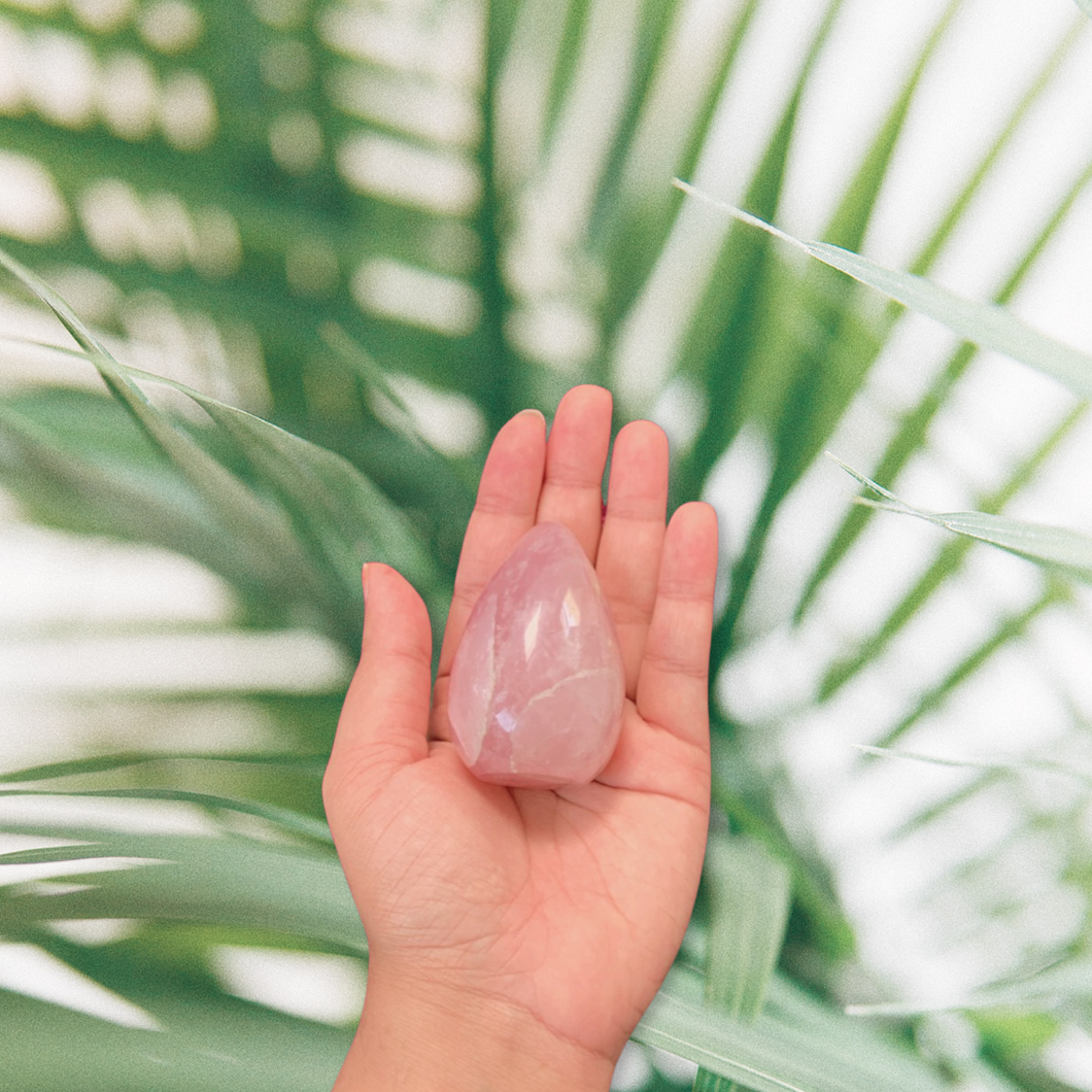 Rose quartz - The Heart Stone.
