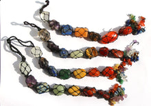 Load image into Gallery viewer, 7 Chakra Tumbled Stone Car Hanging