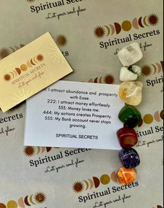 Law of attraction Crystal Pouch